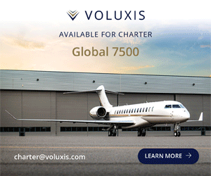 GLobal 7500 for charter.