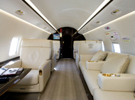 Cabin comfort: Jets Personales' CL604.