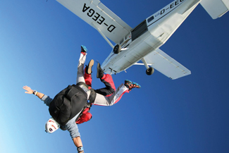 The GA8 Airvan is good for parachuting, but is inefficient for cargo and A to B flights.