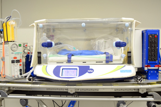 EAA’s Bluebox provides reliable power for on-board incubators.