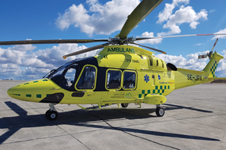 A Babcock AW169 will serve the people of Gothenburg, Sweden, later this year.